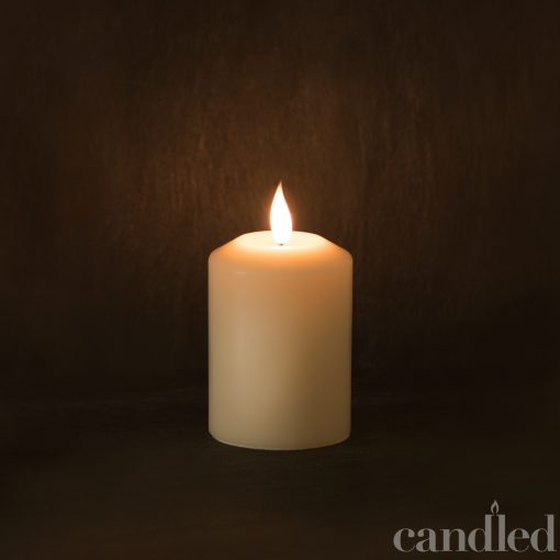 small wax led candle